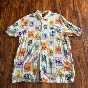 Vans Loteria Don Clemente short sleeve button-down shirt used